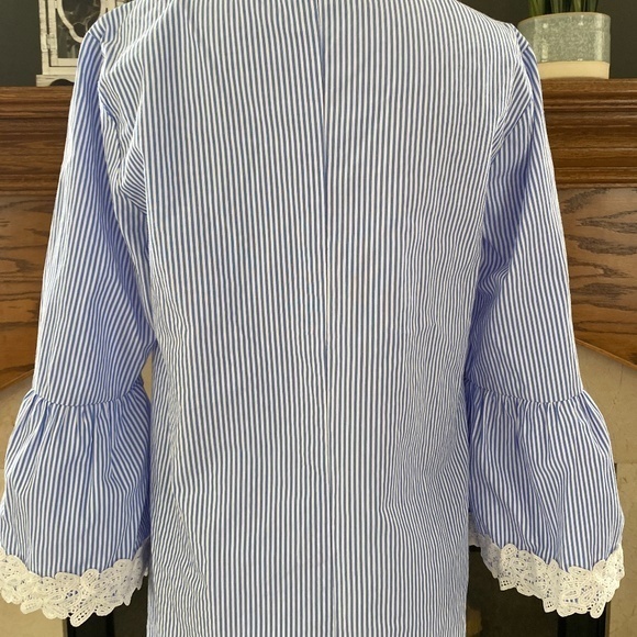 As U Wish Striped‎ Bell Sleeve Dress Sz. S - Picture 6 of 9